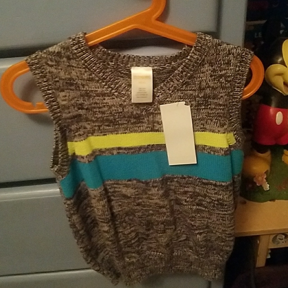 4/25 Sweater vest 4t gymoree boys